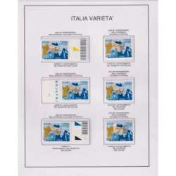 REPUBBLICA 2007 BORGATA GIULIANA FERTILIA 6 V. G.I MNH** CERT. repubblica italiana francobolli filatelia stamps