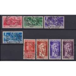 REGNO D'ITALIA 1930 POSTA AEREA FERRUCCI 3 VALORI USATI regno d' Italia francobolli filatelia stamps