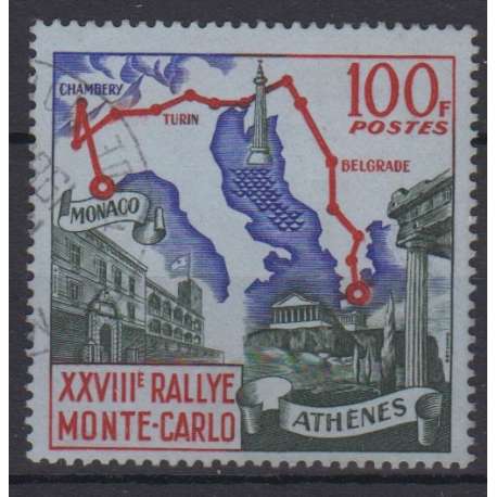 MONACO 1959 28° RALLY DI MONTECARLO US. Monaco francobolli filatelia stamps