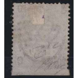 1865 REGNO 20 SU 15 C. FERRO DI CAVALLO III TIPO NON DENT. IN BASSO CERT. US. regno d' Italia francobolli filatelia stamps