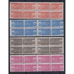 REPUBBLICA 1953-55 PACCHI IN CONCESSIONE RUOTA G.I MNH** CERT. repubblica italiana francobolli filatelia stamps