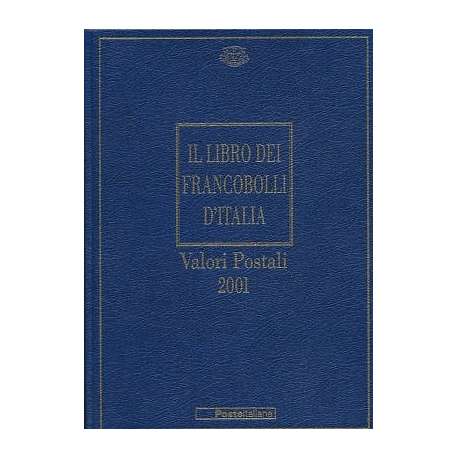 REPUBBLICA:LIBRO DEI FRANCOBOLLI COME NUOVO ANNO 2001 repubblica italiana francobolli filatelia stamps