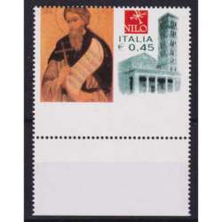 REPUBBLICA 2004 MORTE SAN NILO VARIETA' G.I MNH** CERT. repubblica italiana francobolli filatelia stamps