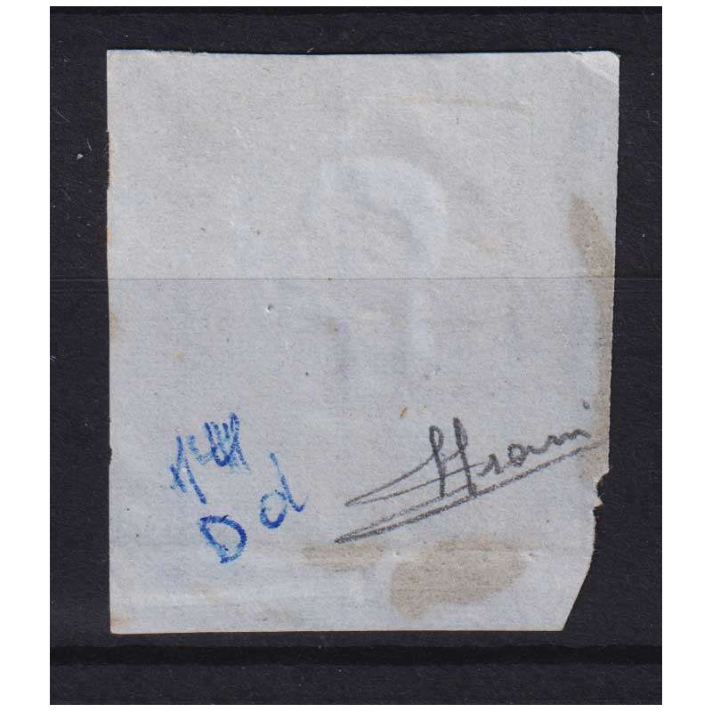 1852 MODENA 10 c. ROSA n.9 CON PUNTO CERT. G. BOLAFFI G.I. MNH** Modena e Parma francobolli filatelia stamps